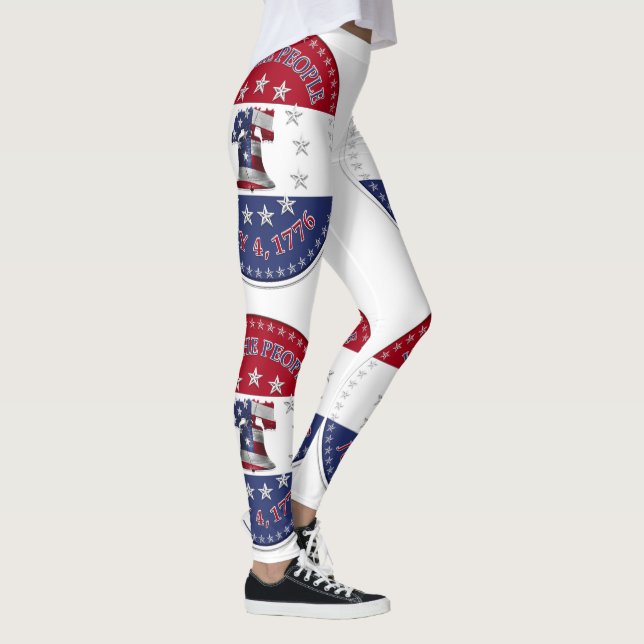 Vi The People, den 4 juli 1776, Liberty Bell Leggings (Höger)