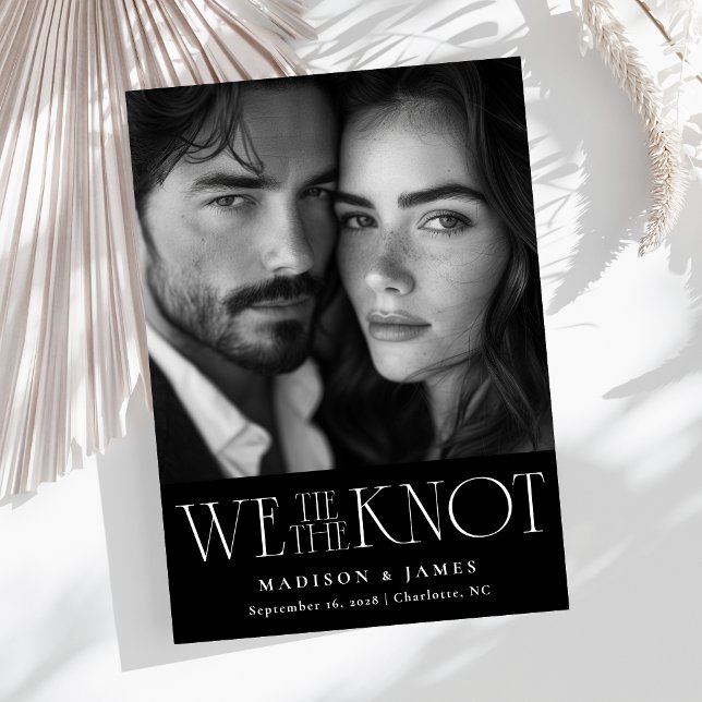 Vi tickar den unika typografifoto-QR-koden Spara Datumet (Skapare uppladdad)