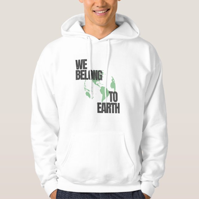Vi tillhör Jorden Hoodie (Framsida)