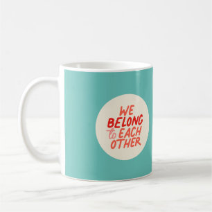Vi tillhör varandra - Red & Mint Mugg