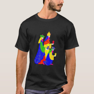 Vi tre Kung 3 Wise Manar jultomatiktschurk T Shirt