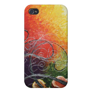 Vi tre stränger Speckfodral för iPhone 4 Skal