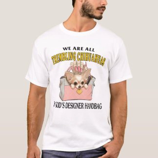 Vi trimmar alla Chihuahuas i Guds designer T Shirt