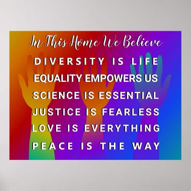 Vi tror poster (Framsidan)