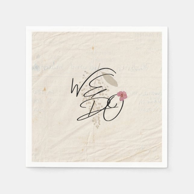 VI trycker på Chicen Shabby Garden Pappersservett (Framsidan)