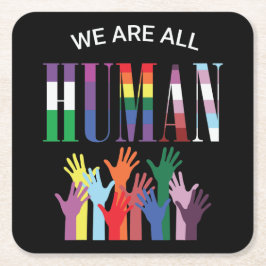 Vi Underlägg alla Pappert färgat Händer