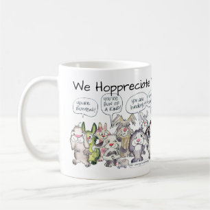 Vi uppskattar dig 19 Tecknader Kaffemugg