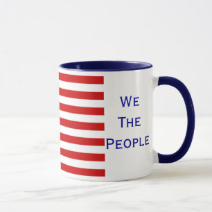 Vi USA flagga-kaffet Mugg vid Janz