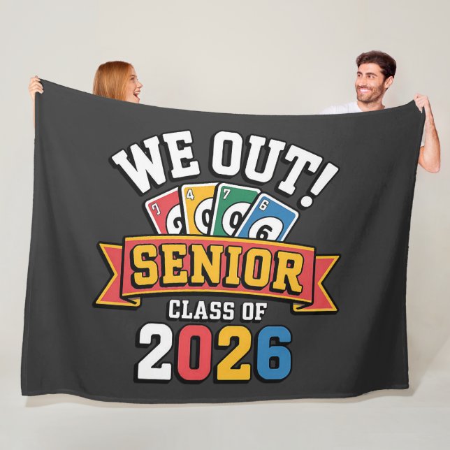 Vi Ut Seniorklass 2026 Fleecefilt (På plats)