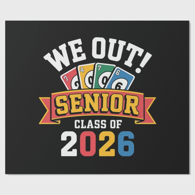 Vi Ut Seniorklass 2026 Presentpapper (Platt)