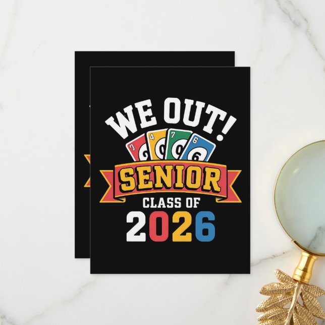 Vi Ut Seniorklass 2026 Tack Kort (Fram/Back In Situ)