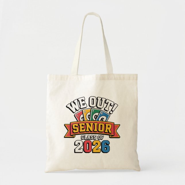 Vi Ut Seniorklass 2026 Tygkasse (Framsidan)