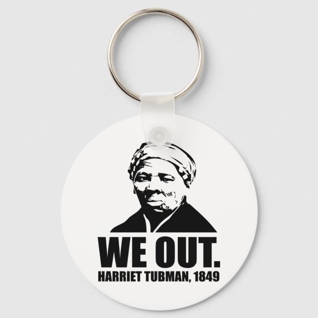Vi ut ur Harriet Tubman Keychain Nyckelring (Framsida)