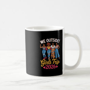 Vi Utanför Tjejresan 2026 Matchande Grupp Semester Kaffemugg