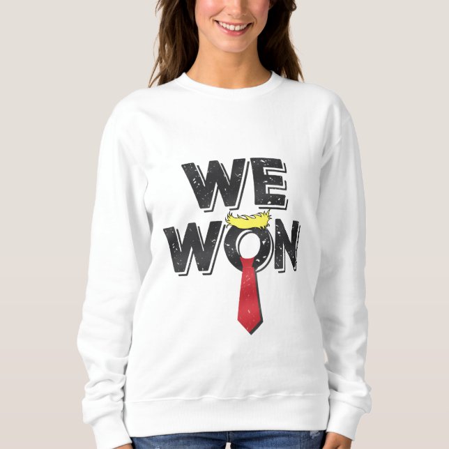 Vi Vann Donald Trump 2024 T Shirt (Framsida)