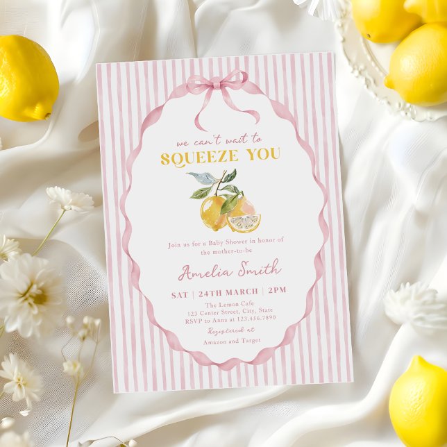 Vi väntar inte på att klämma dig Baby Shower Inbjudningar (Skapare uppladdad)