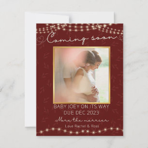 Vi väntar oss ett meddelande om graviden i Santa b