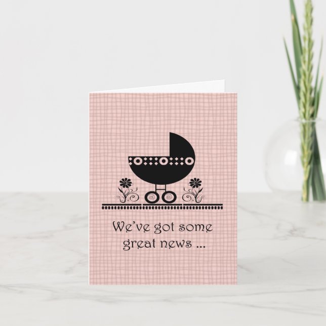 Vi väntar oss ett meddelande om Rosa i Baby (Framsida)