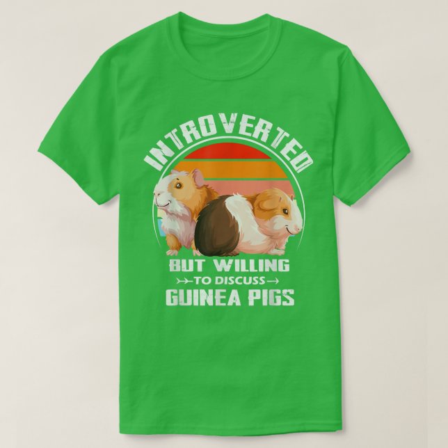 Vi var beredda att diskutera grisar Kit T Shirt (Design framsida)