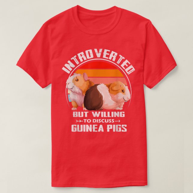 Vi var beredda att diskutera grisar Kit T Shirt (Design framsida)