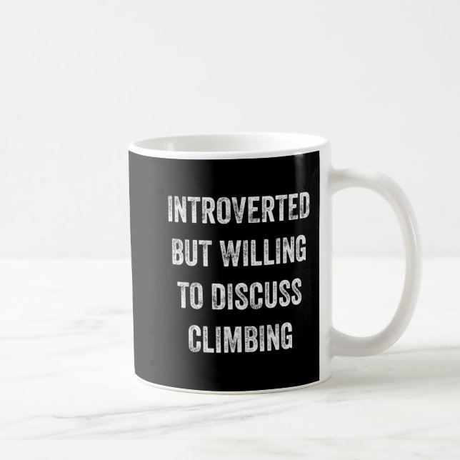 Vi var beredda att diskutera Roligt SA. Kaffemugg (Höger)