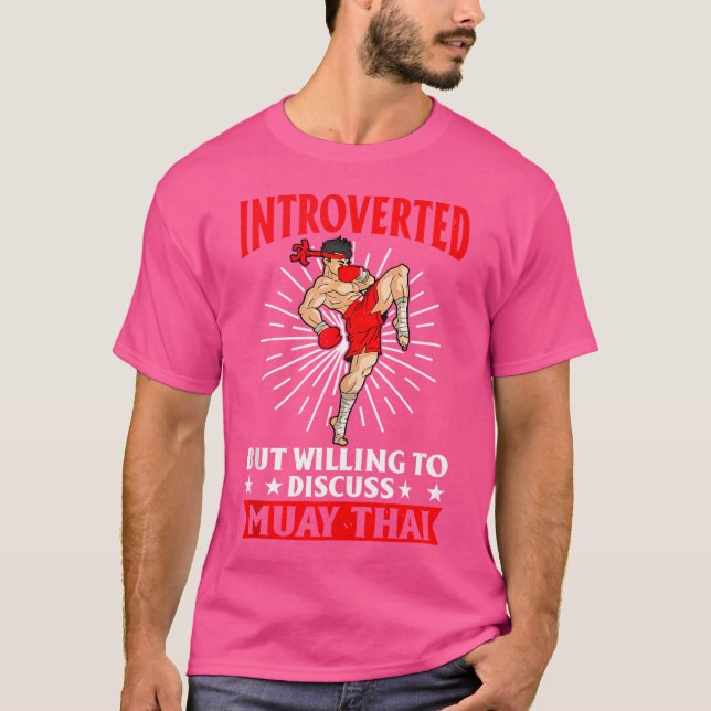 Vi var beredda att diskutera Tiger Muay Thai T Shirt (Framsida)