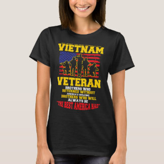 Vi var det bästa Amerika hade Vietnam Veteran T Shirt