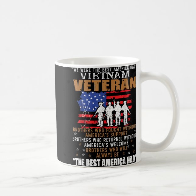 Vi var det bästa Amerika hade vietnamesisk veteran Kaffemugg (Höger)