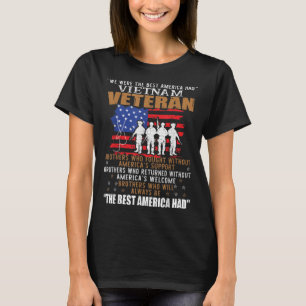 Vi var det bästa Amerika hade vietnamesisk veteran T Shirt