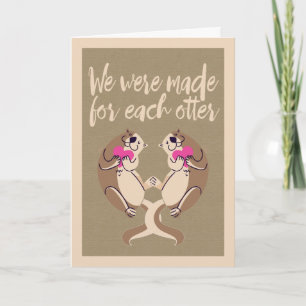 Vi var gjorda för varje yttre Valentines day Helgkort