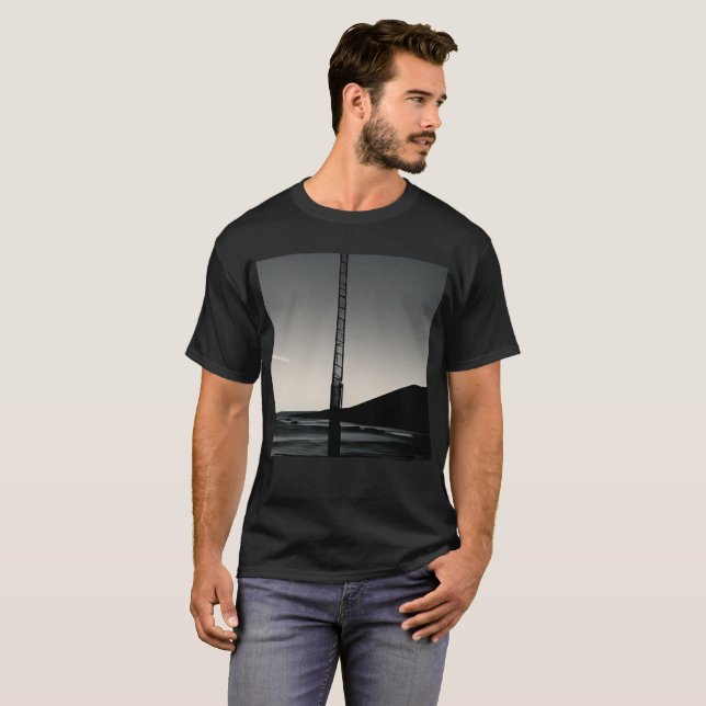 Vi var här i manar, svart T-shirt (Hel framsida)