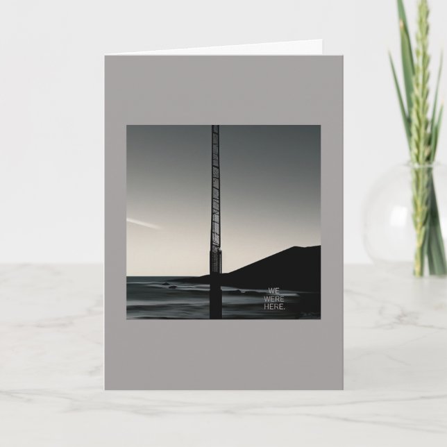 Vi var här och hälsade kort (Framsida)