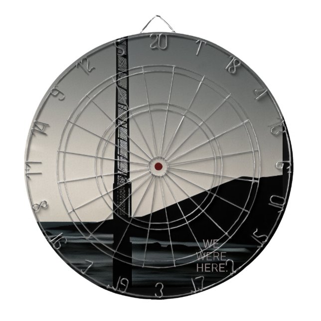 Vi var här ritbord darttavla (Framsidan)