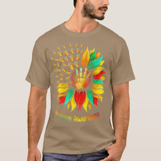 Vi var solros Färg Händer för albinismen Awarene T Shirt