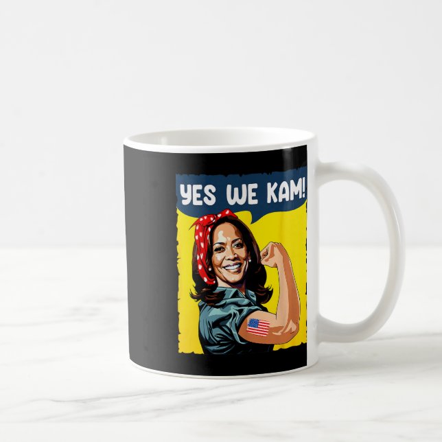 Vi vet hur det går för president Kamala Harr. Kaffemugg (Höger)