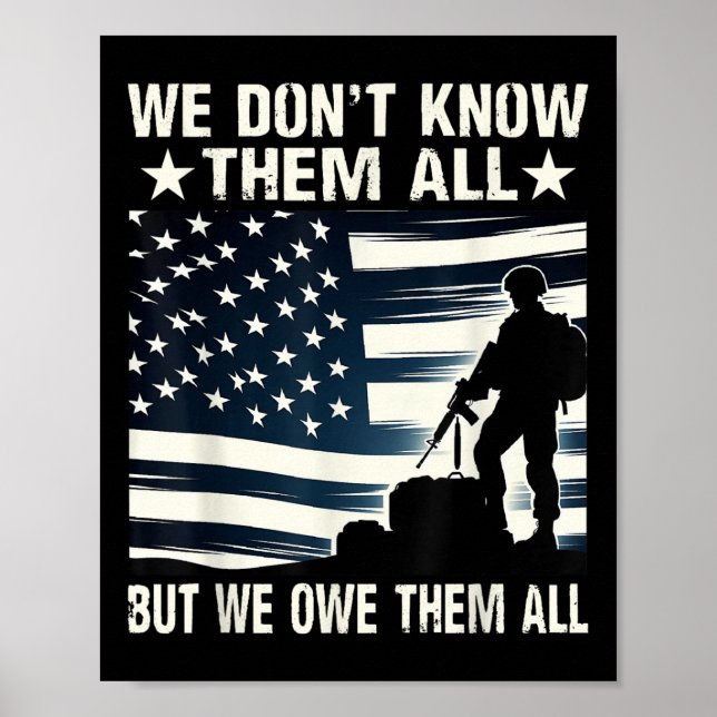 Vi vet inte allt, men vi tar dem alla poster (Framsidan)