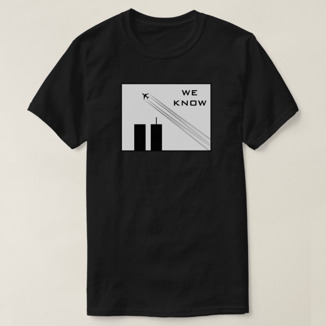 Vi vet tee shirt (Design framsida)