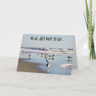 VI VILL ALLA BARA SÄGA GRATTISAR KORT