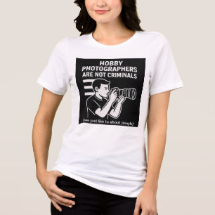 Vi vill bara skjuta människor - design längst fram t shirt