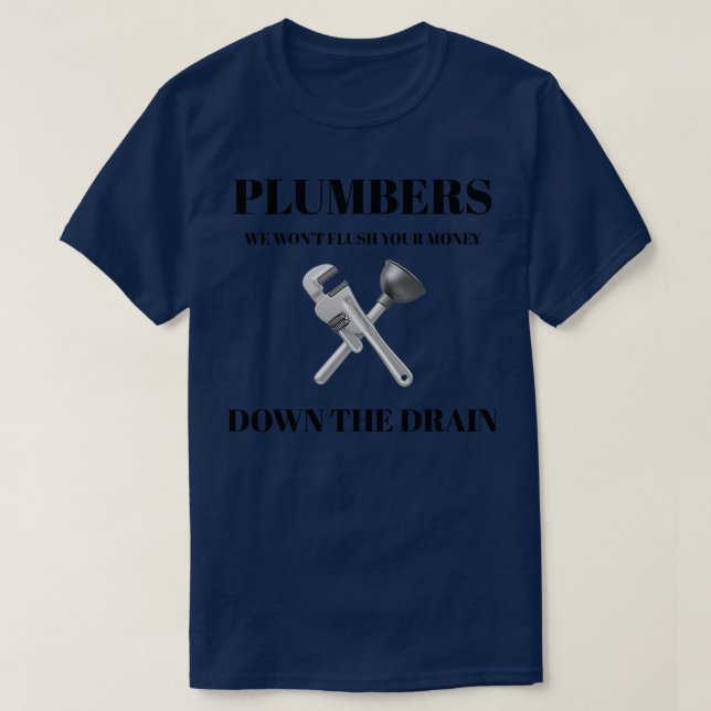 Vi vill tömma pengarna på röret. t shirt (Design framsida)