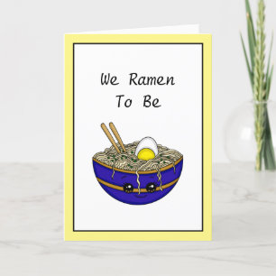 Vi ville vara   Ramen Pun Kort