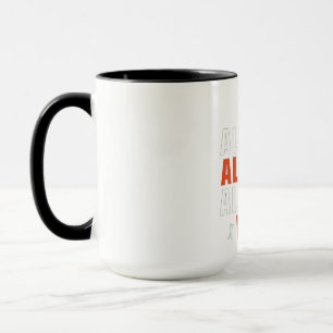 Vi vinner nästan alltid nästan Mugg, jaktdagen mug Mugg