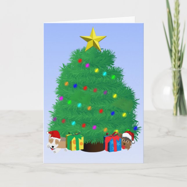 Vi vovar en riktigt god jul kort (Framsida)
