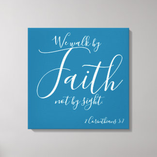 Vi Walk by Faith Canvastryck