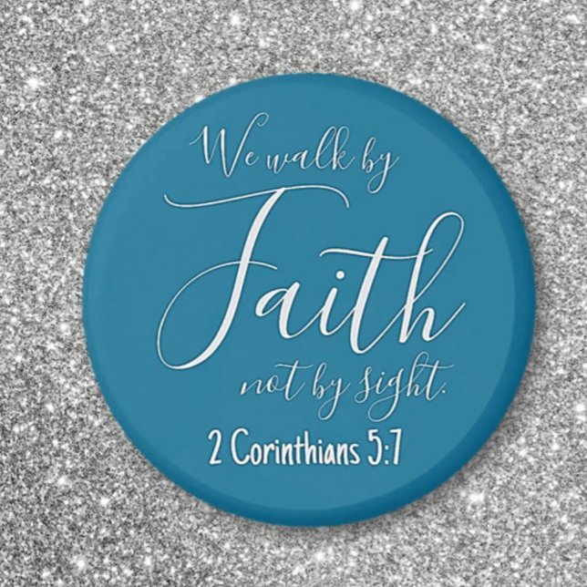 Vi Walk by Faith Magnet (Skapare uppladdad)