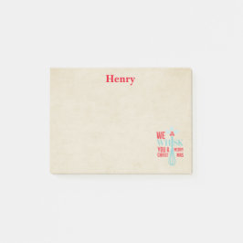 Vi Whisk a God jul Post-it Block