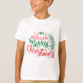 Vi Whistle God jul T Shirt