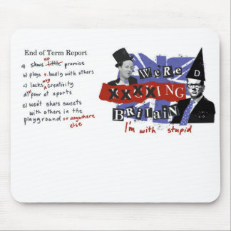 Vi xxxxing Britannien, I-förmiddag med dumt Musmatta