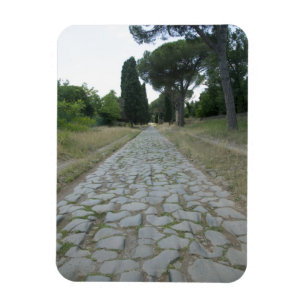 Via Appia Appian långt, roman körbana Magnet