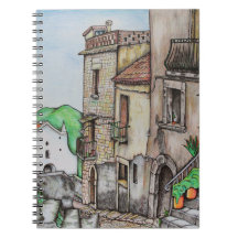 Via Costarella och kloster